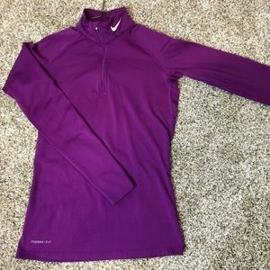 Nike Therma Fit Pro Combat 1/4 Zip Top Shirt